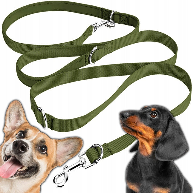 LANYARD ADJUSTABLE UNIVERSAL FOR DOG TRAINING CLIP-ON STRONG LONG 2m
