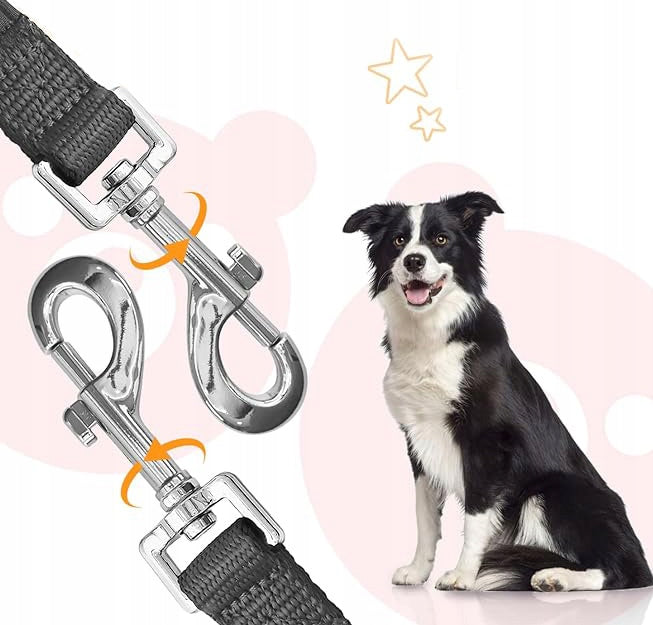 LANYARD ADJUSTABLE UNIVERSAL FOR DOG TRAINING CLIP-ON STRONG LONG 5m Manufacturer code SM-PR.ZP.500red