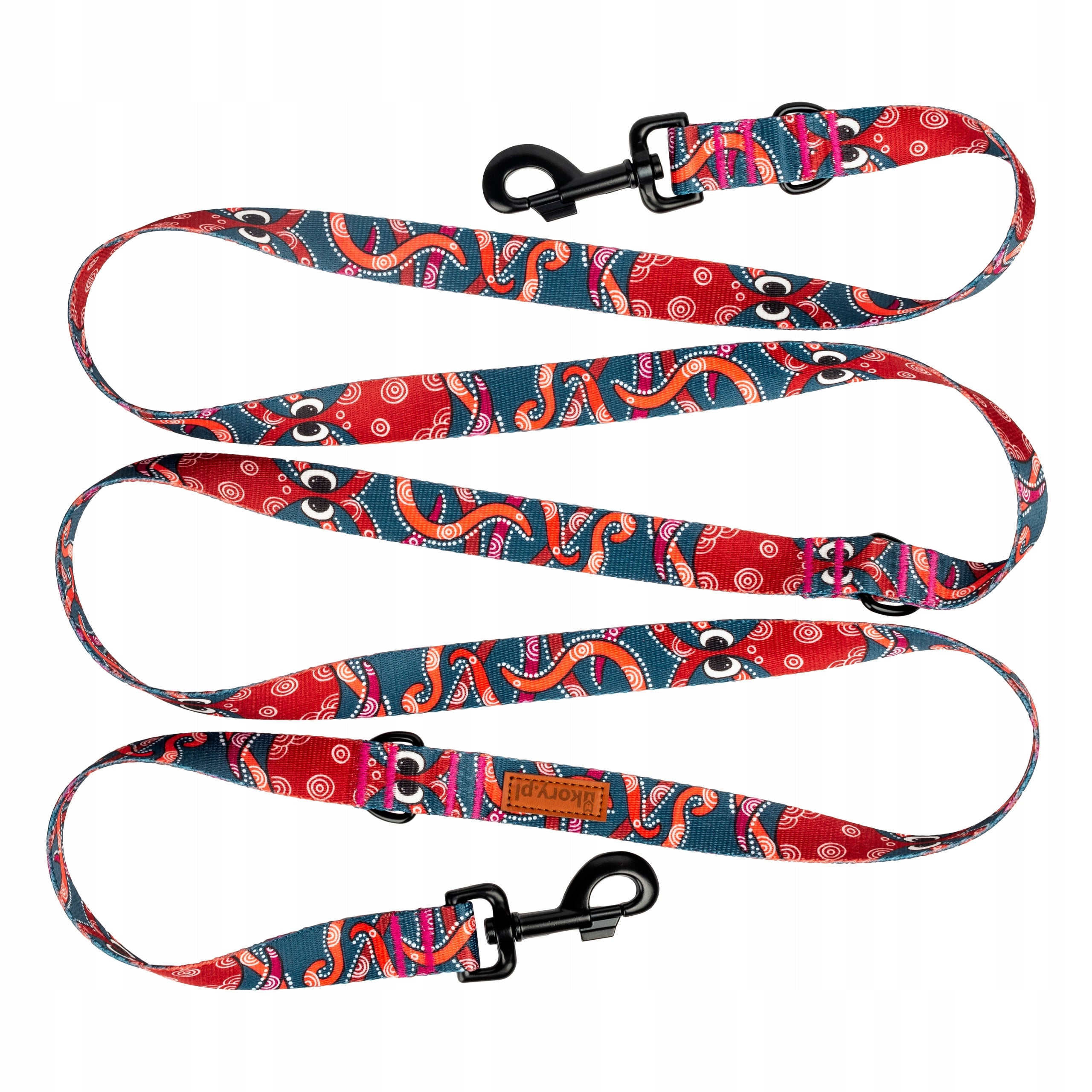 LANYARD CLIP-ON different lengths 300 cm for small breeds Ukory OCTOPUS EAN (GTIN) 5905999418865