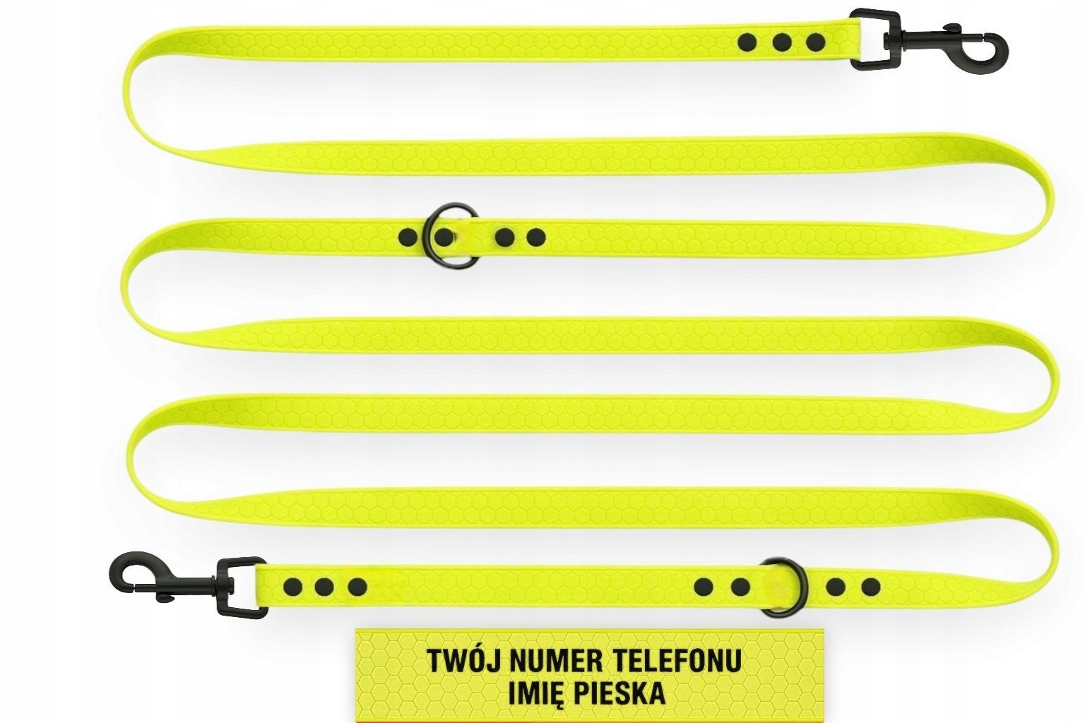 LANYARD CORD ADJUSTABLE DETACHABLE WATERPROOF SOFT BIOTHANE PVC 5M 20MM