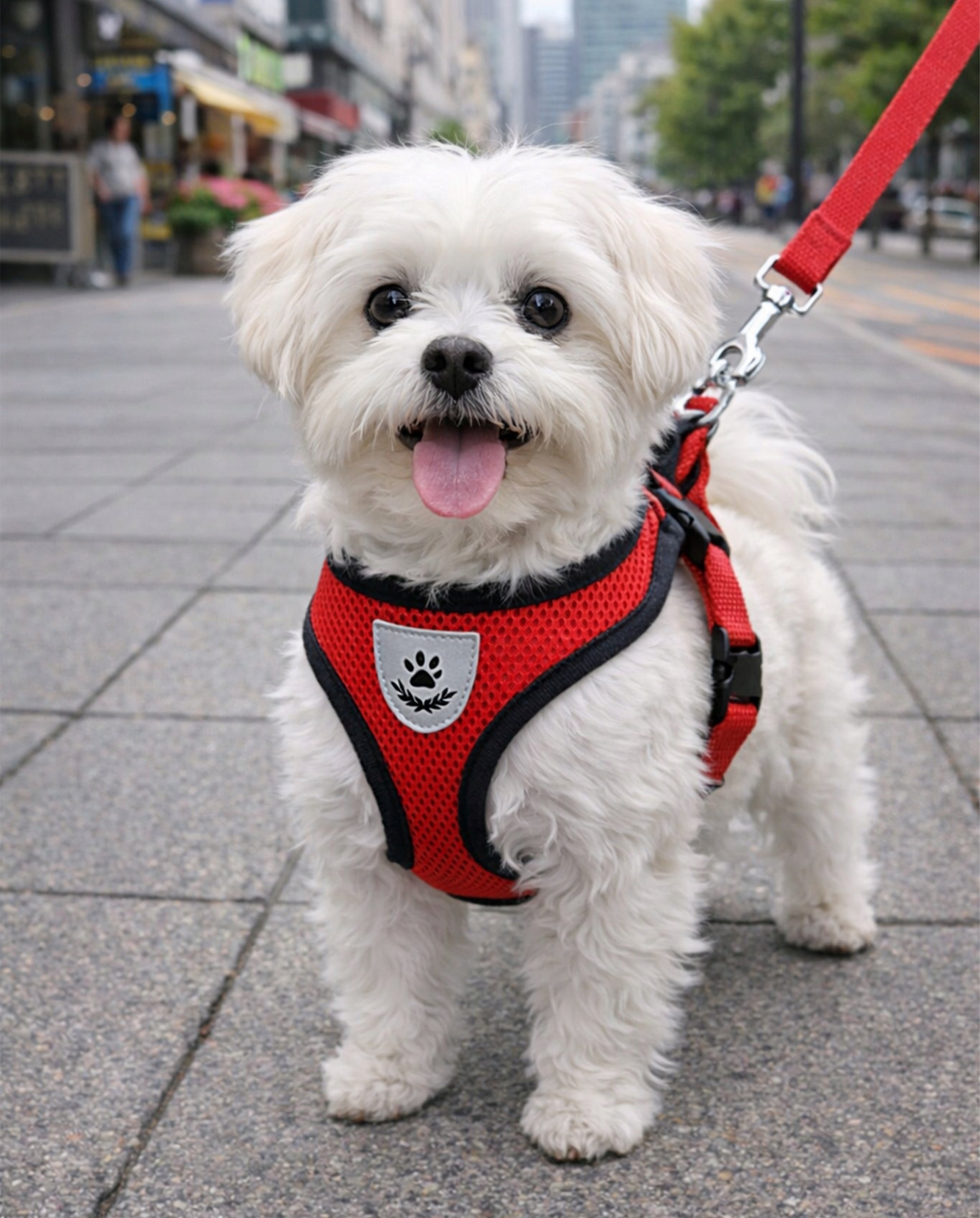 LANYARD & HARNESS FOR CAT Small Dog Pressure-Free Walking Breathable Lightweight Kind walking harness