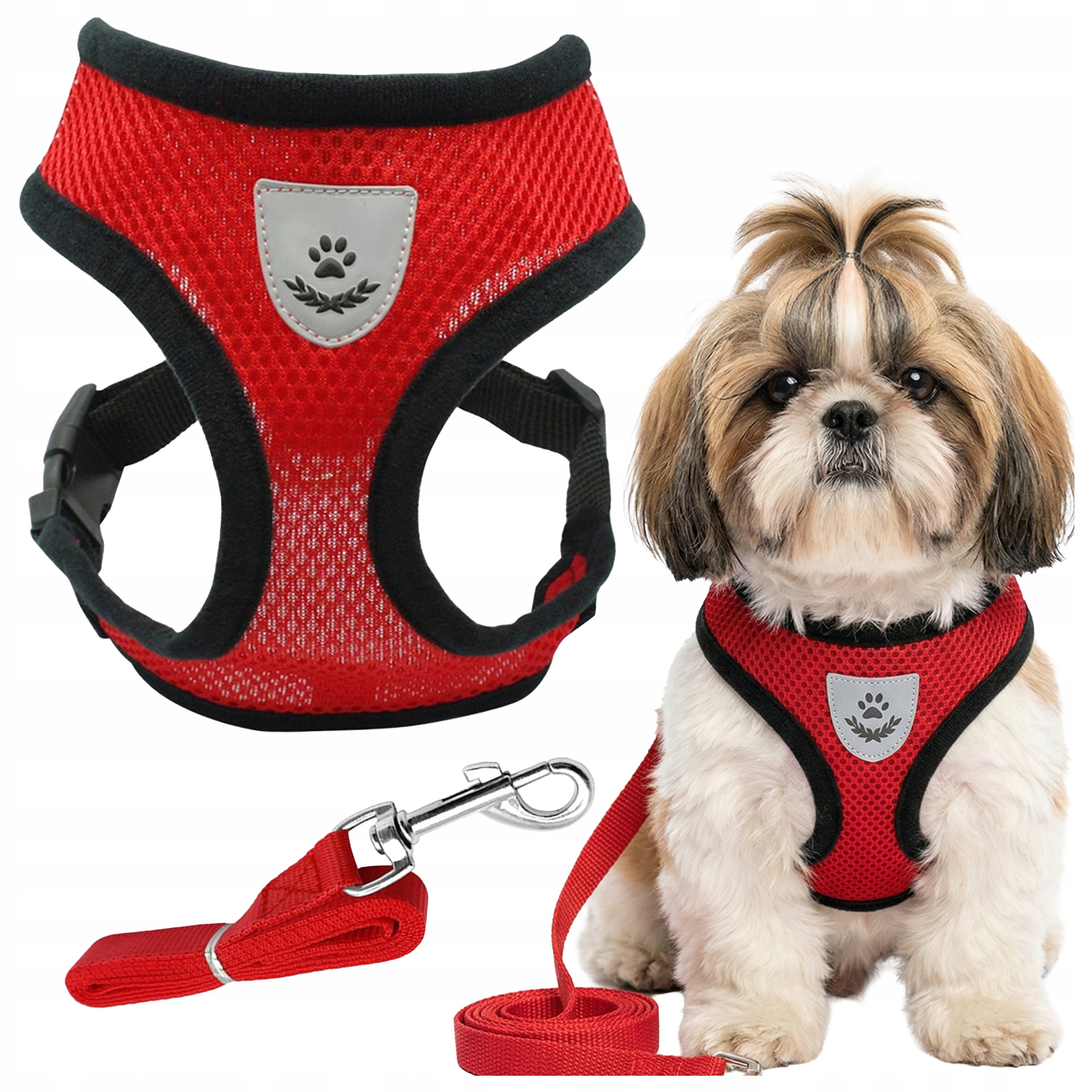 LANYARD & HARNESS FOR CAT Small Dog Pressure-Free Walking Breathable Lightweight