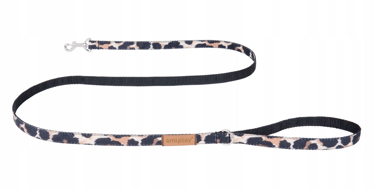 LANYARD SAFARI Roz. S 140 x 1cm COLOR PANTHER AMIPLAY