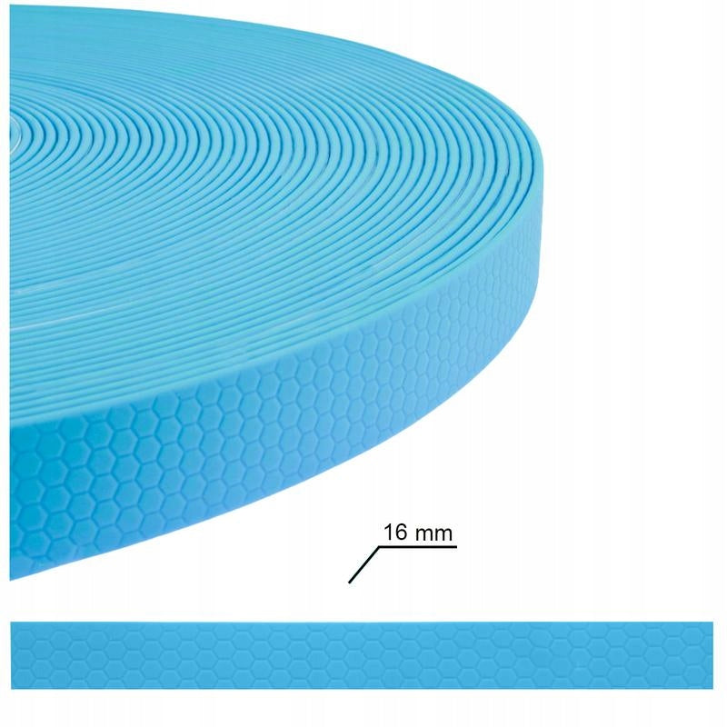 LANYARD WATERPROOF STRONG soft city leash Biothane PVC 2m 16mm blue Packaging status original
