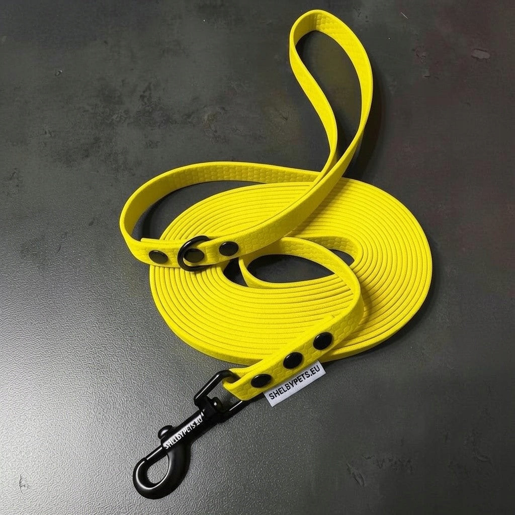 LANYARD WATERPROOF STRONG training rope Biothane PVC 5m 16mm yellow Manufacturer code 1.6CM5MŻÓŁTAHEXA