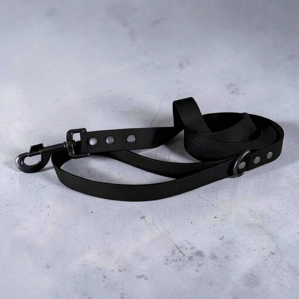 LANYARD WATERPROOF STRONG training rope Biothane PVC 5m 25mm black Packaging status original