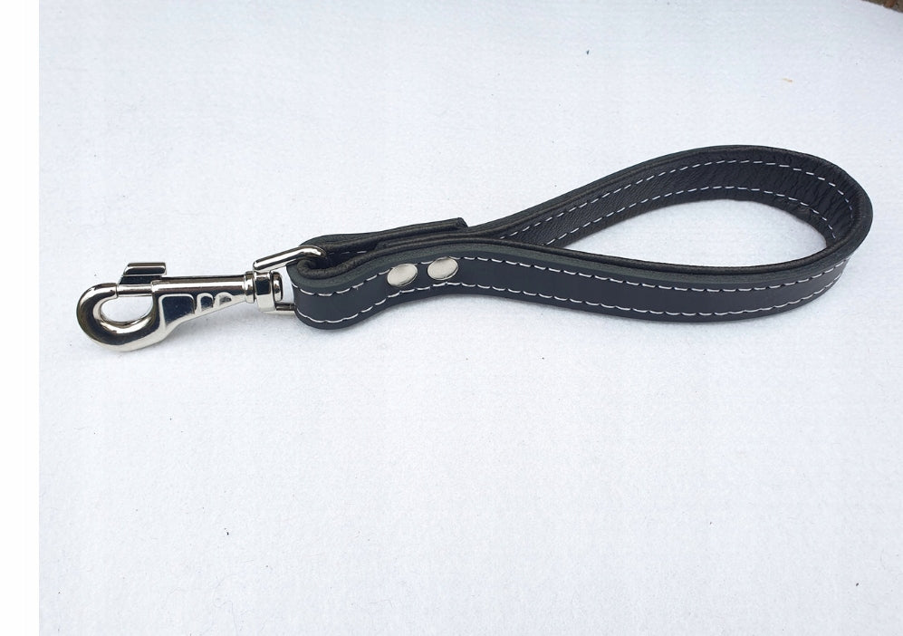 LANYARD WHIP 35cm LEATHER HANDLE!