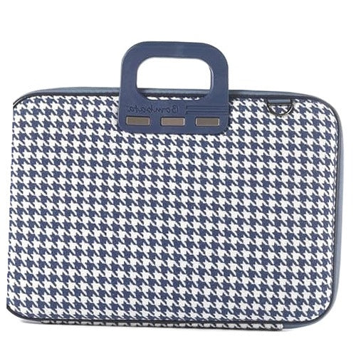 LAPTOP BAG 15 6 INCH BOMBATA BLUE SYNTHETIC LEATHER leather