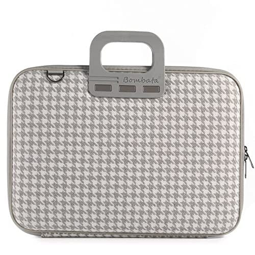 LAPTOP BAG 15 6 INCH BOMBATA GREY SYNTHETIC LEATHER FOR WORK Brand no brand