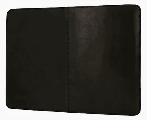 LAPTOP BAG 15 INCHES NATURAL LEATHER VEGETABLE TANNED BLACK