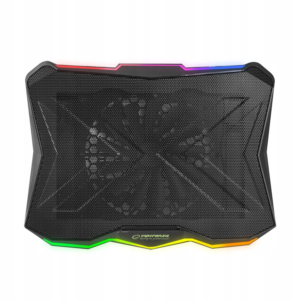 LAPTOP COOLING STAND 12-17 ADJUSTABLE LED PAD RGB WITH USB Manufacturer code 535434989