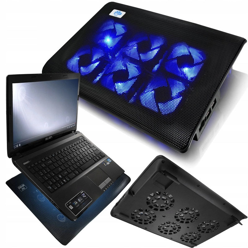 LAPTOP COOLING STAND 15 6X LED FAN ADJUSTABLE USB Manufacturer Aab cooling