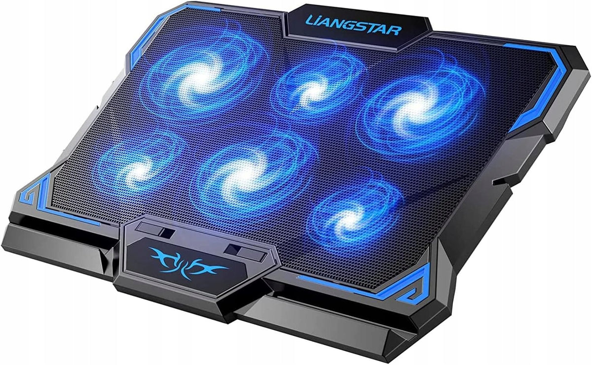 LAPTOP COOLING STAND RGB 6 WINDMILLS 2 USB 2200RPM ERGONOMIC