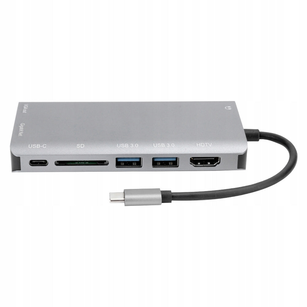 LAPTOP DOCKING BASE STATION WITH CHARGING FUNCTION CHARGES USB-C
