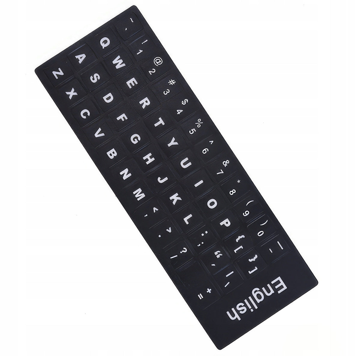 LAPTOP KEYBOARD STICKERS PC QWERTY US EU PL Batteries included no