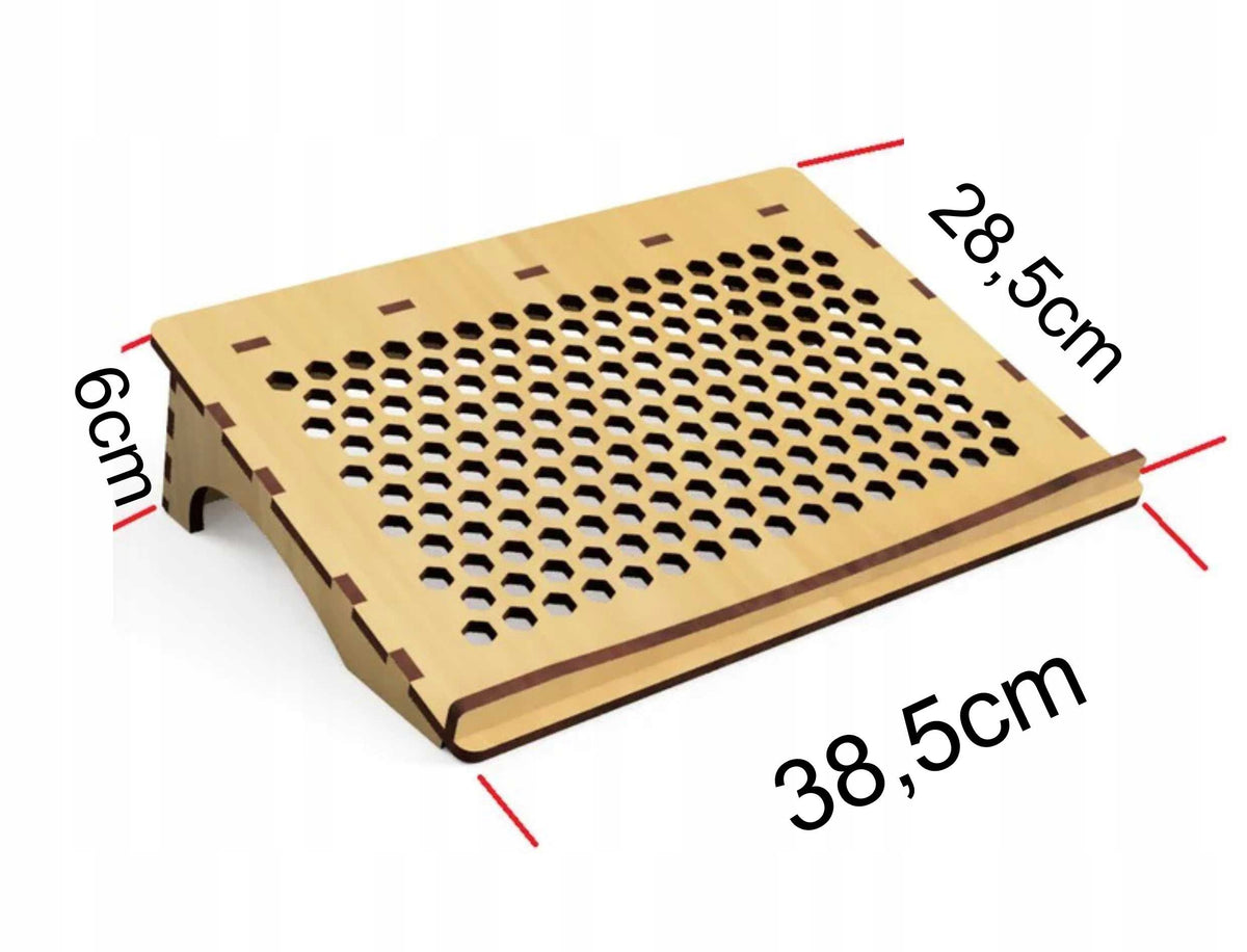 LAPTOP PAD STAND WOOD RETRO 15,6 LAPTOP STAND Manufacturer code PODKŁADKA POD LAPTOPA