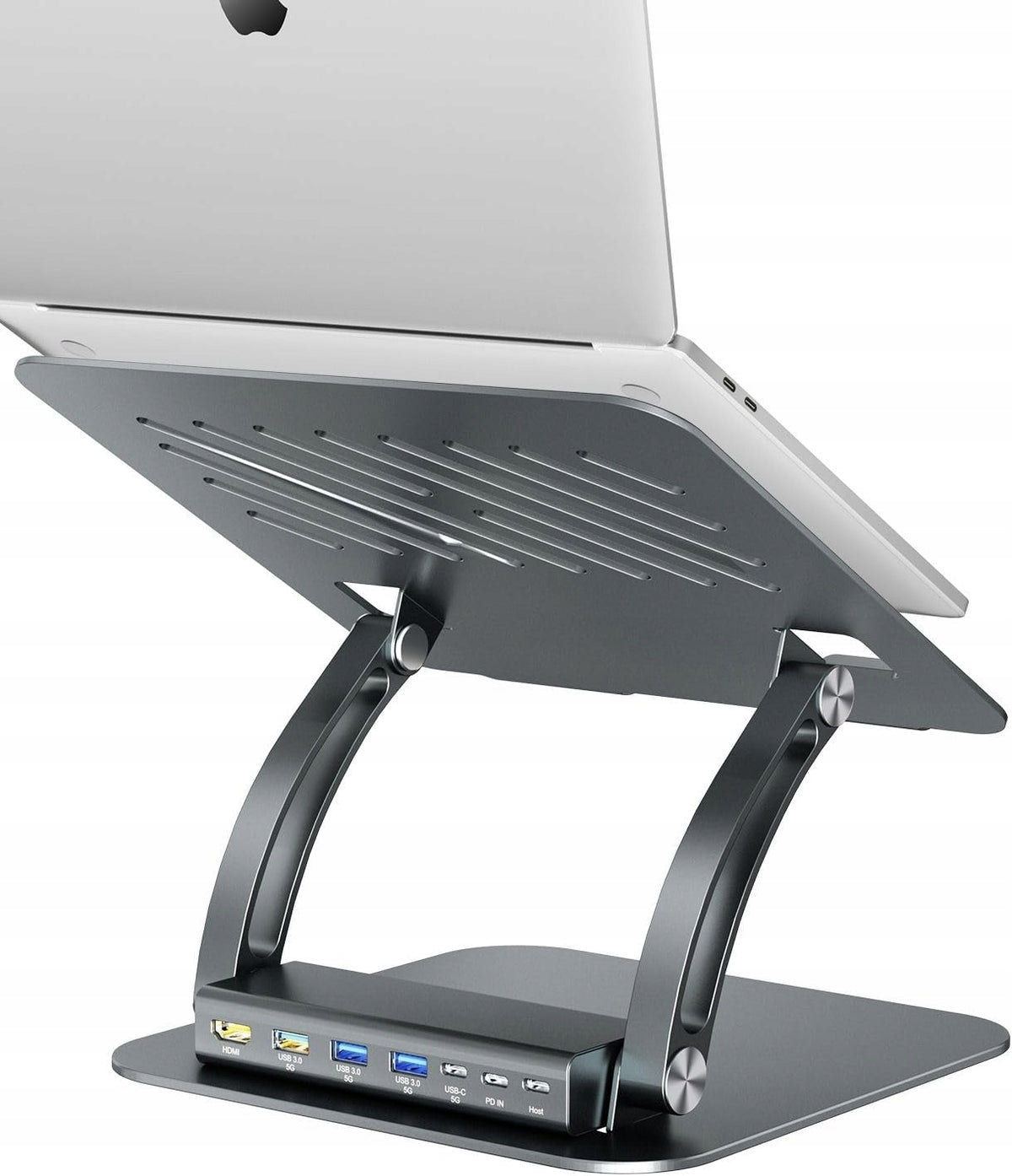 LAPTOP STAND ALUMINUM DOCKING STATION 7IN1 USB-C 100W Manufacturer Exsys
