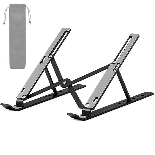 LAPTOP STAND FOLDABLE ADJUSTABLE HEIGHT COOLING FOR WORK Manufacturer no brand