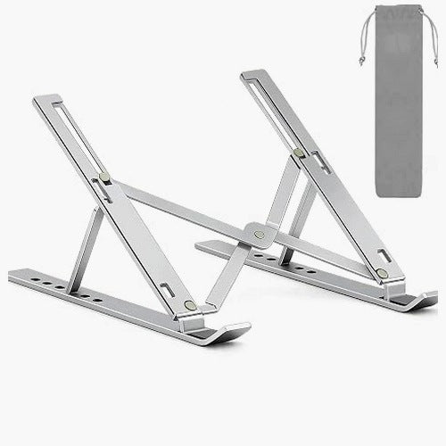 LAPTOP STAND FOLDABLE ADJUSTABLE HEIGHT COOLING FOR WORK