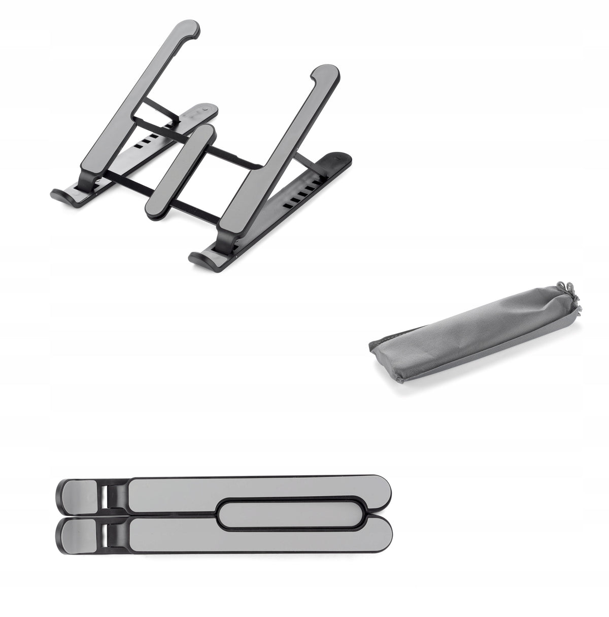 LAPTOP STAND FOLDING PORTABLE + CASE Manufacturer no brand