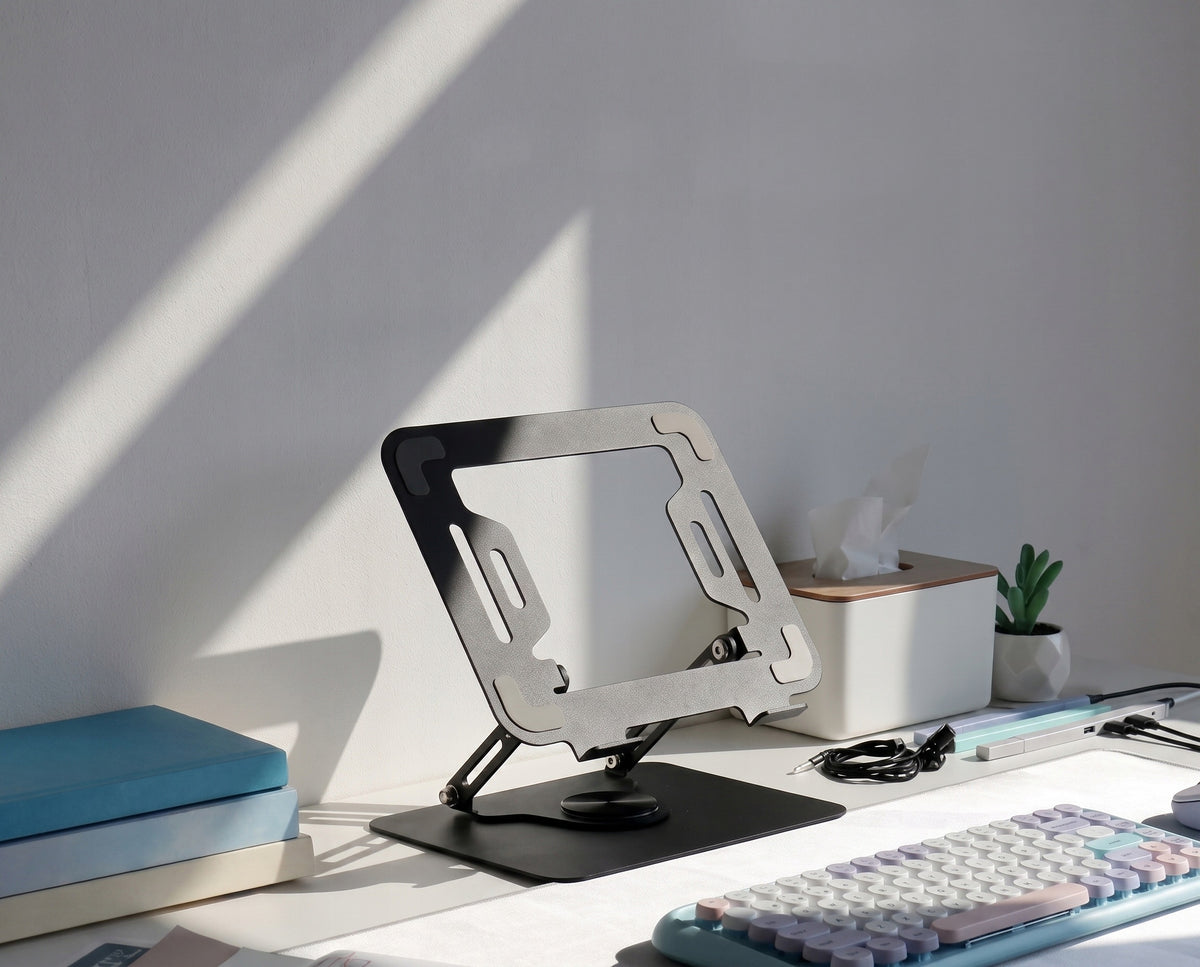 LAPTOP STAND METAL FOLDING TABLE ADJUSTABLE 360° Manufacturer code KX3309