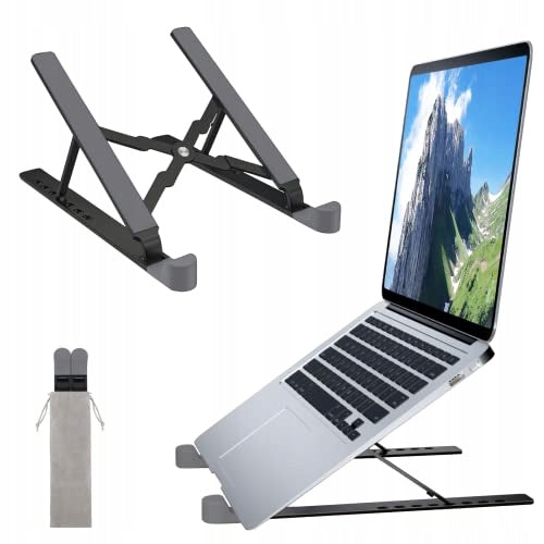 LAPTOP STAND PORTABLE 8 DEGREE ADJUSTABLE FOLDING WITH CASE