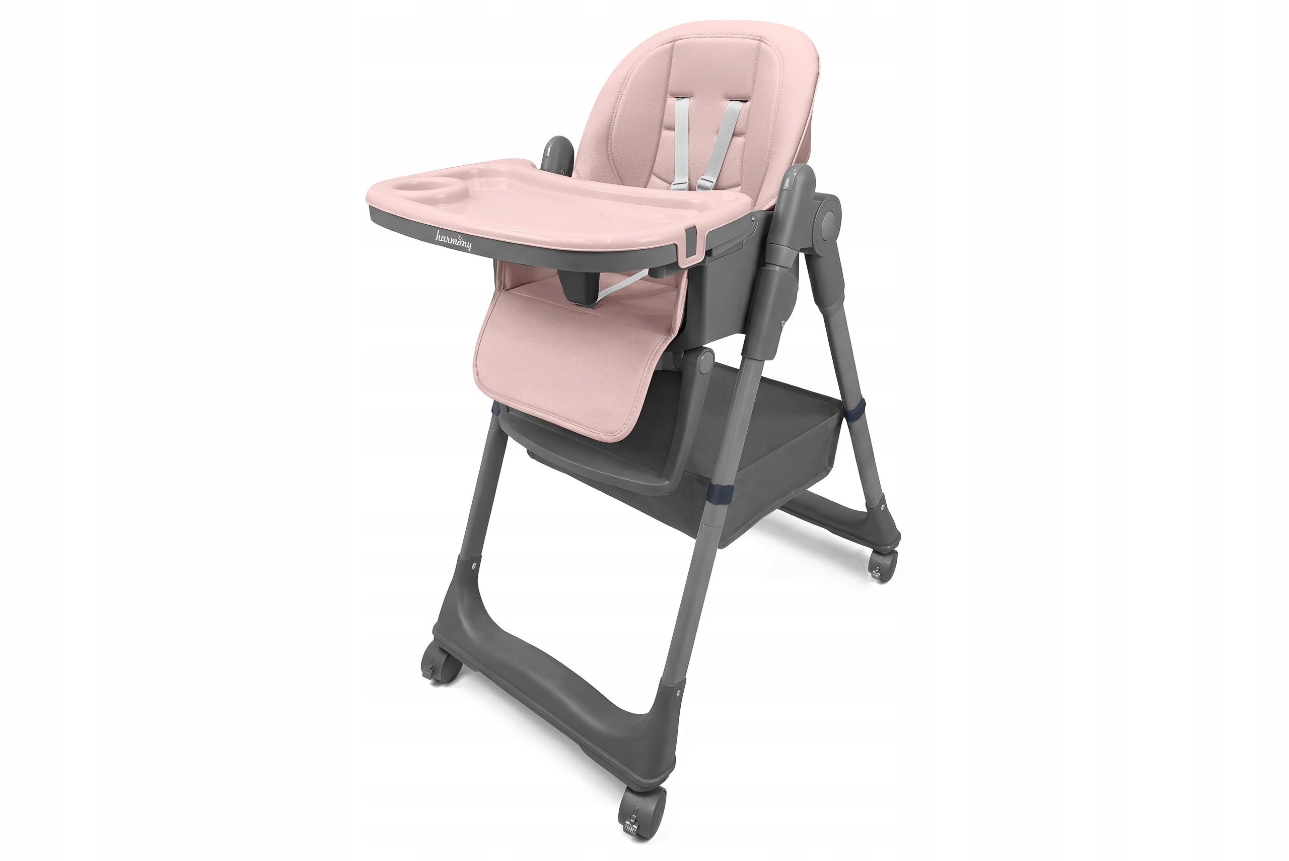 LARGE 5IN1 FOLDING HIGH CHAIR WITH PINK LOWERING FUNCTION Manufacturer code 5905226126495