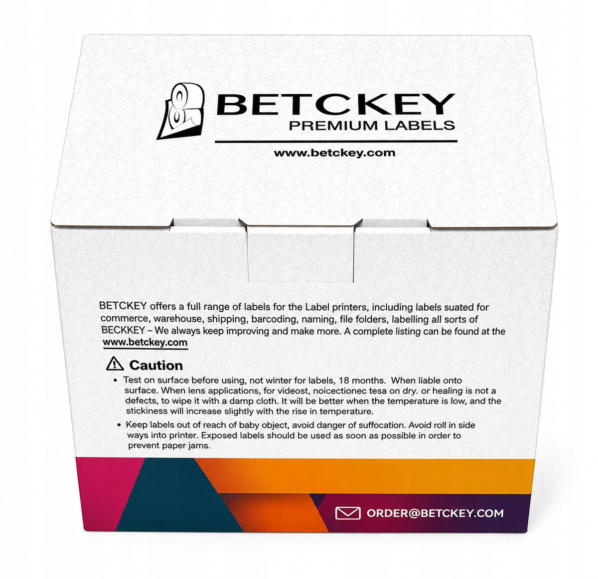 LARGE ADDRESS LABELS, TERM PAPER, FOR Brother THERMAL PRINTERS. Manufacturer no brand