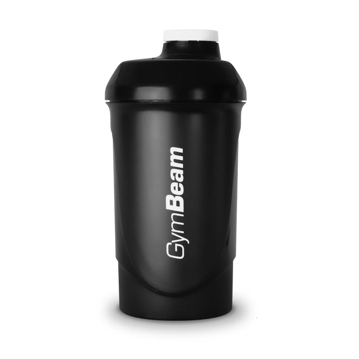 LARGE AIRTIGHT SHAKER FOR GYM TRAINING - GymBeam 700 ml black