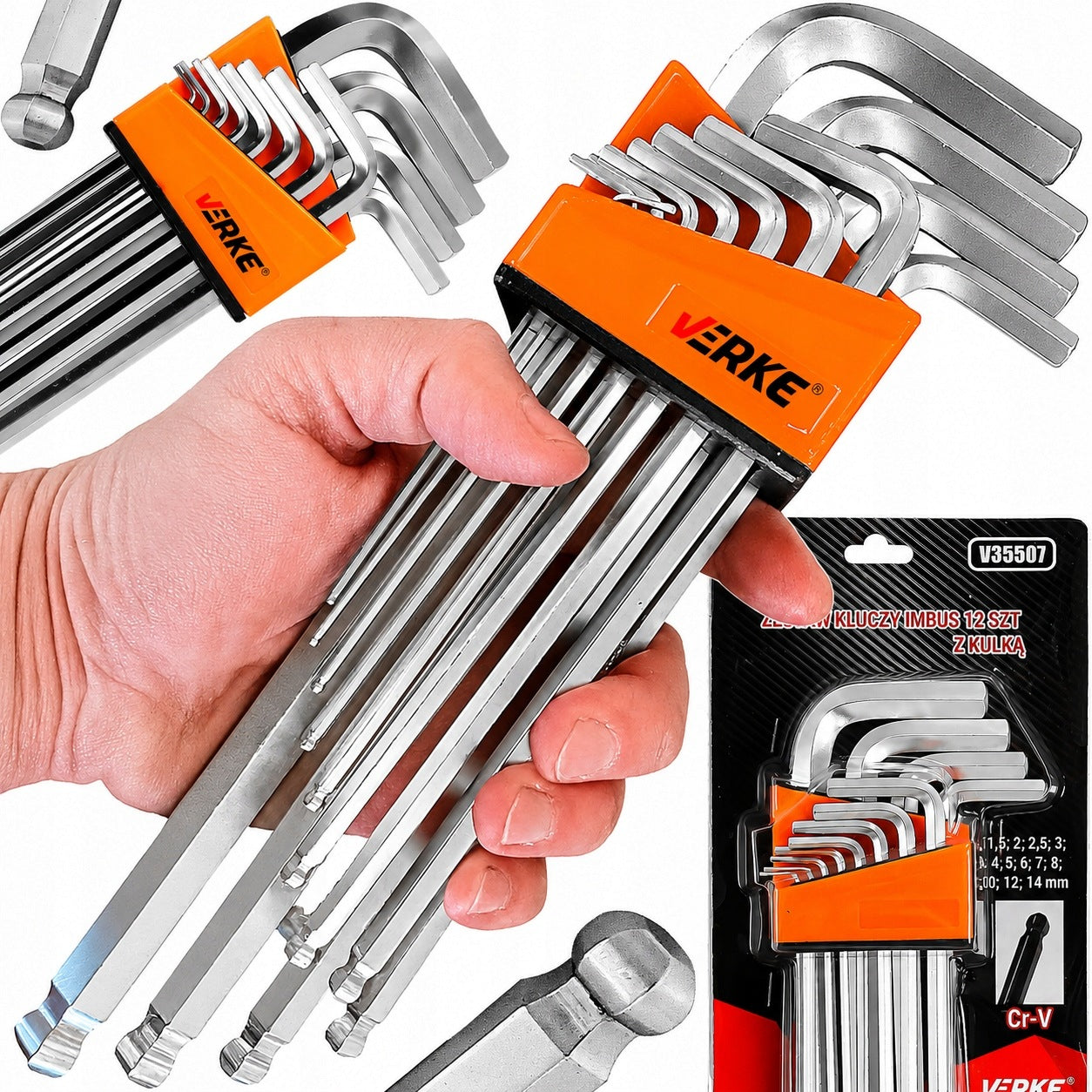 LARGE ALLEN WRENCHES ALLEN WRENCH SET ALLEN WRENCHES BALL 1,5-14mm