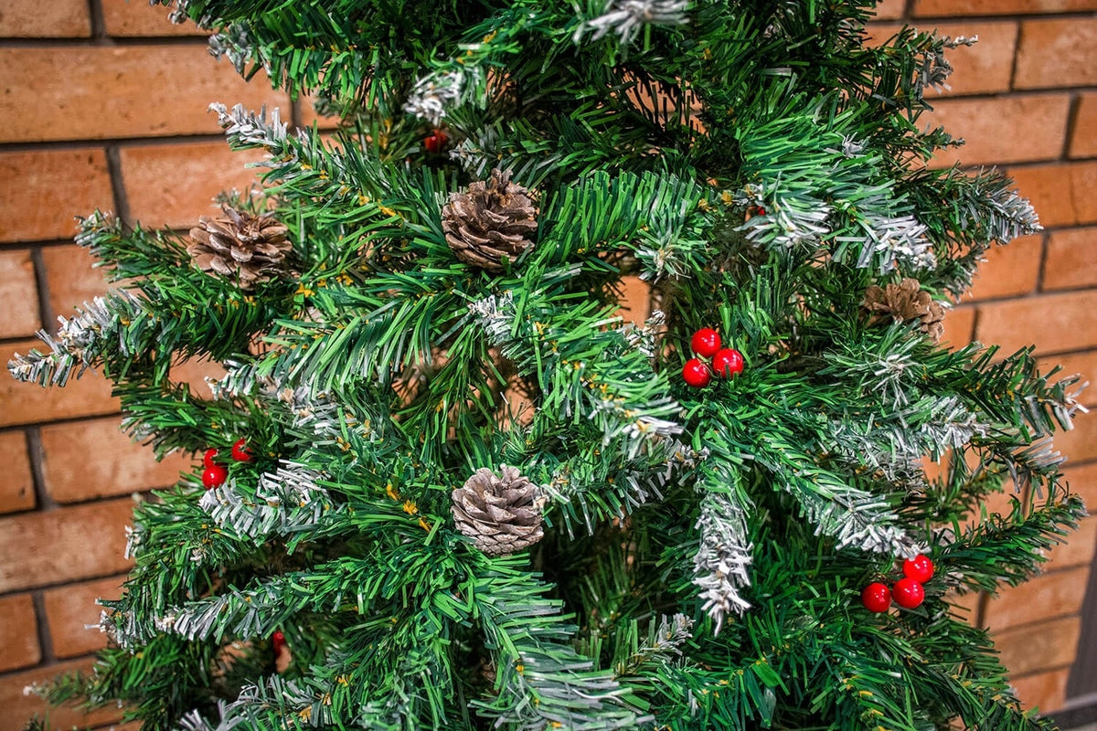 LARGE ARTIFICIAL CHRISTMAS TREE LIKE A LIVING 200CM CHRISTMAS TREE XL Color green