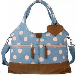 LARGE BAG POCKET FRIENDS DOTS POCKETS