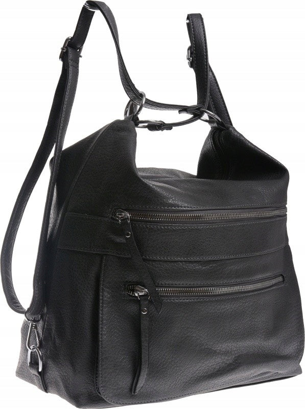 LARGE BAG WOMEN'S BACKPACK BAG 3 IN 1 grey Brand no brand