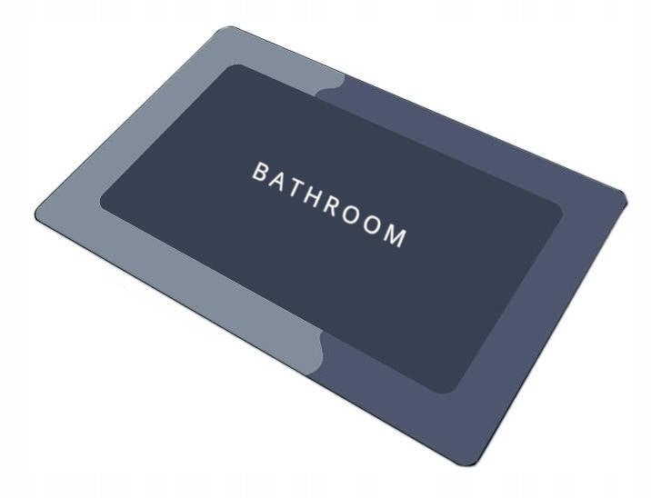 LARGE BATHROOM MAT QUICK-DRYING ABSORBENT RUG