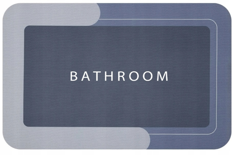 LARGE BATHROOM MAT SHOWER RUG ABSORBENT BATHTUB 50x80 CM XXL Product width 50 cm