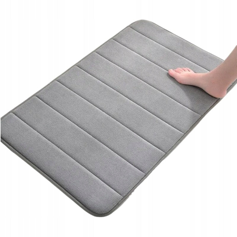 LARGE BATHROOM MAT SHOWER RUG BATHTUB GREY 50X80 XL EAN (GTIN) 5905902606297