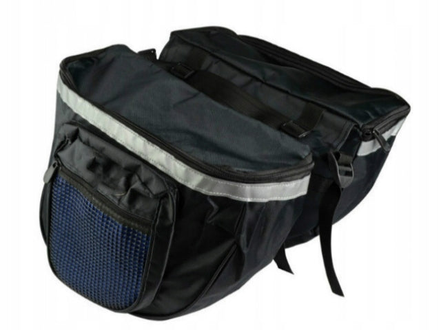 LARGE BICYCLE BAG 28L - BICYCLE POUCH TRUNK LARGE TRUNK - CE Color black