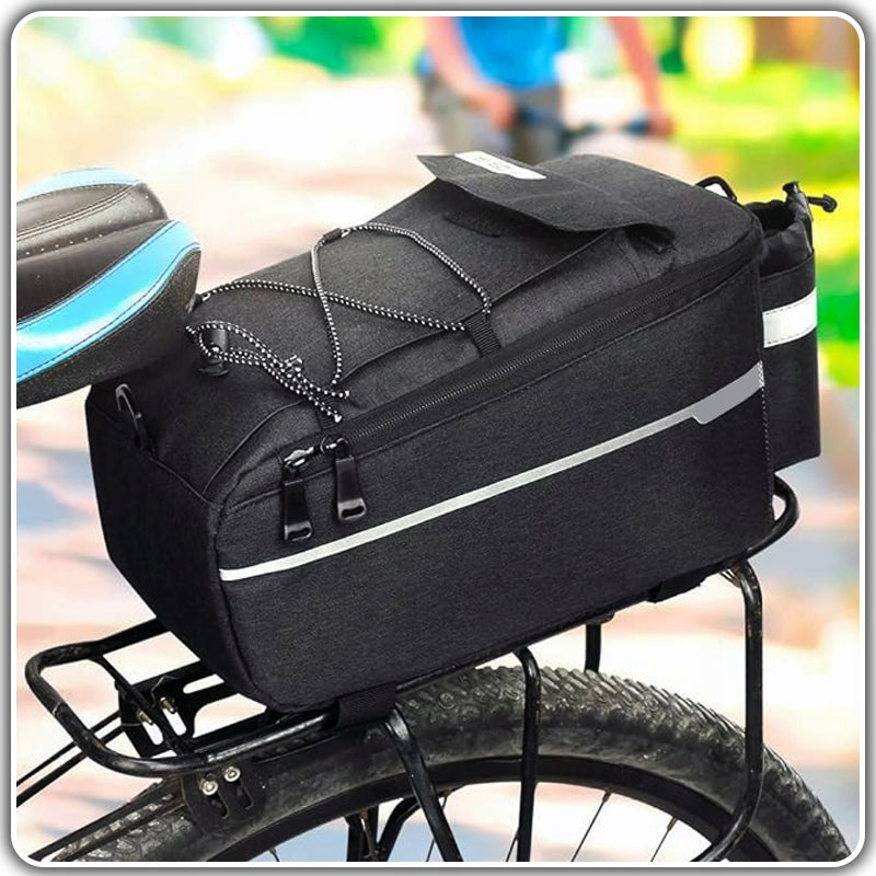 LARGE BIKE RACK BAG THERMAL REFLECTIVE BICYCLE POUCH Brand B-Soul