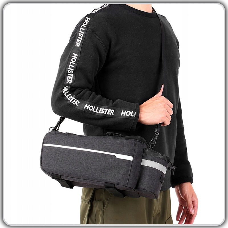 LARGE BIKE RACK BAG THERMAL REFLECTIVE BICYCLE POUCH Model hol62
