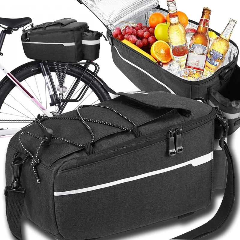 LARGE BIKE RACK BAG THERMAL REFLECTIVE BICYCLE POUCH
