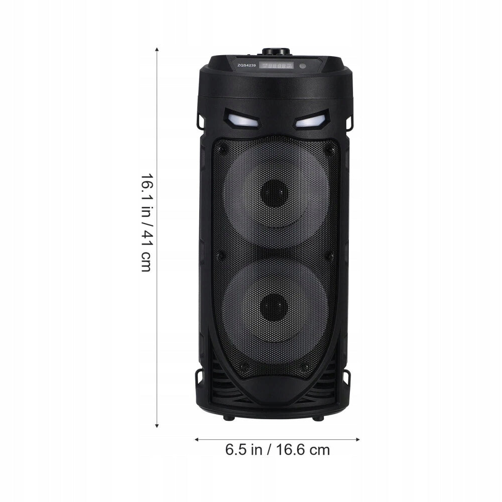 LARGE BOOMBOX BLUETOOTH SPEAKER PORTABLE KARAOKE RGB BLUETOOTH SPEAKER Packaging status original