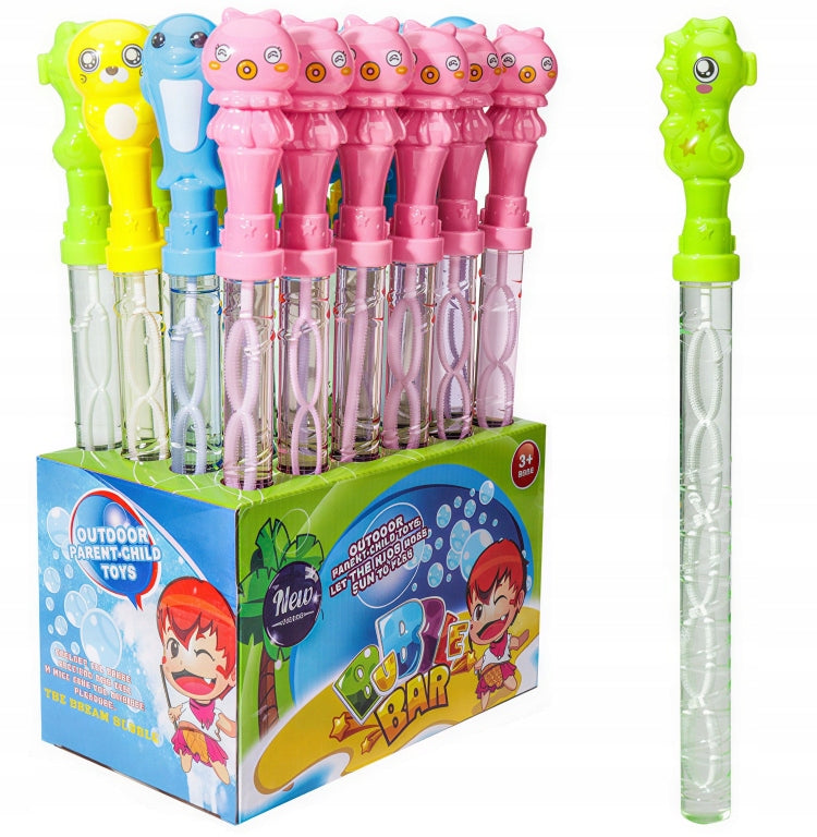 LARGE BUBBLE SWORD SOAP BUBBLE COLORS OCEAN ANIMAL 37CM