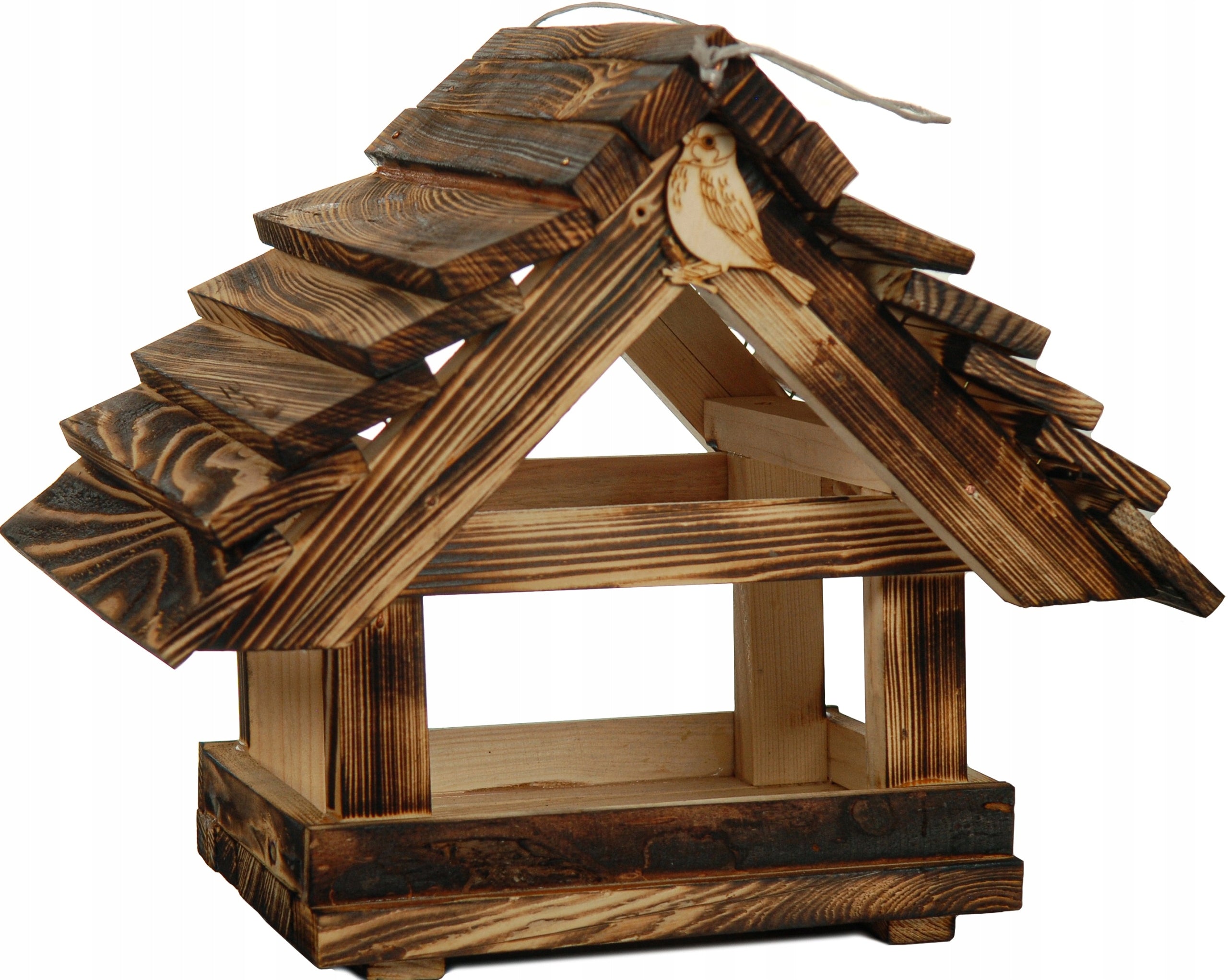 LARGE Bird Feeder WOODEN XXL Tanning