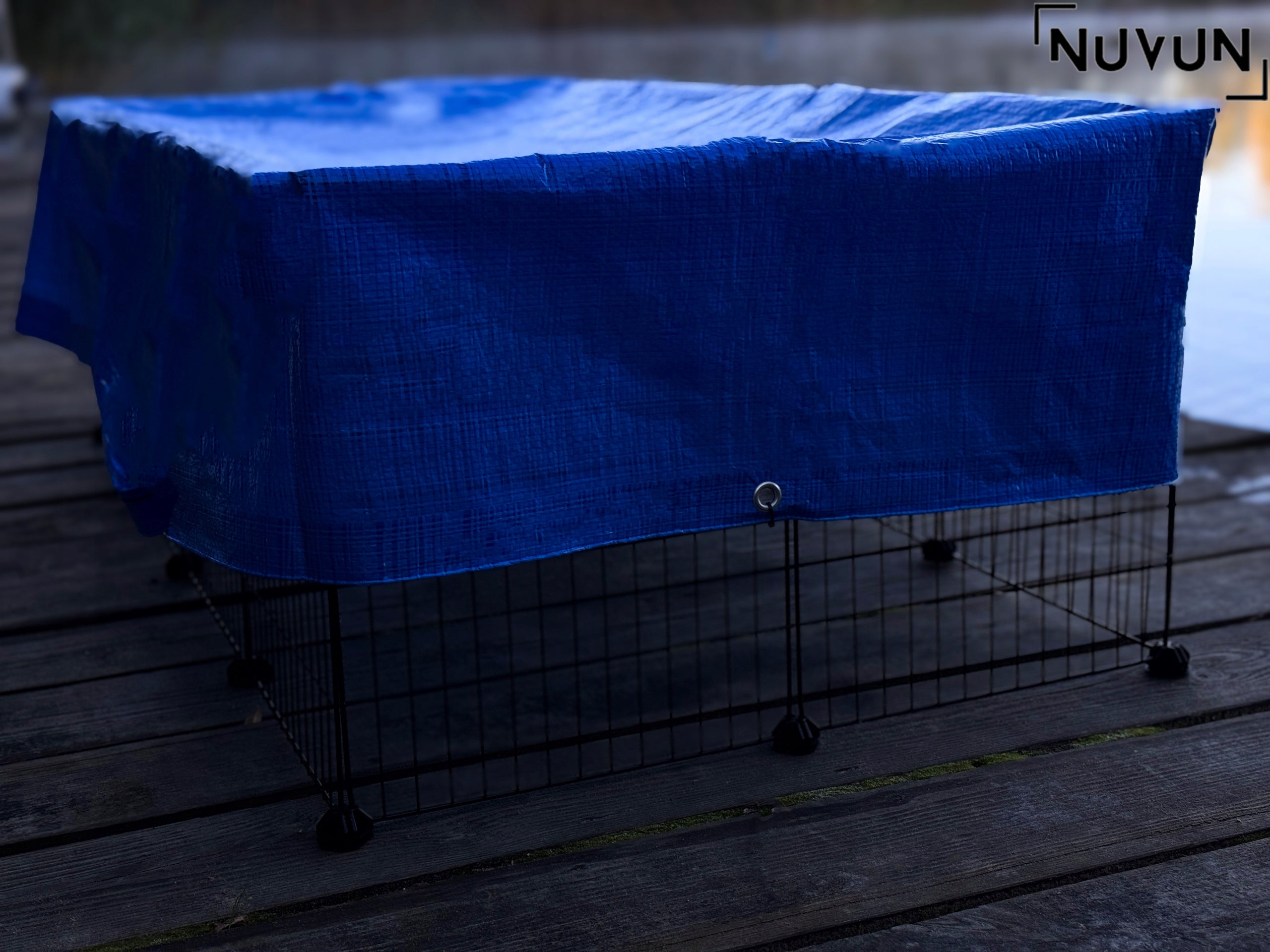 LARGE CAGE PLAYPEN FOR PUPPY SMALL YOUNG DOG+ACCESSORIES PROTECTIVE MAT Length 147 cm