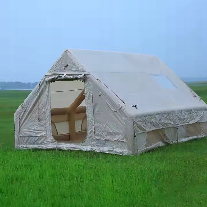 LARGE CAMPING TENT PUMPED 8 PERSON INFLATABLE PUMP 12m2 400x300cm Brand no brand