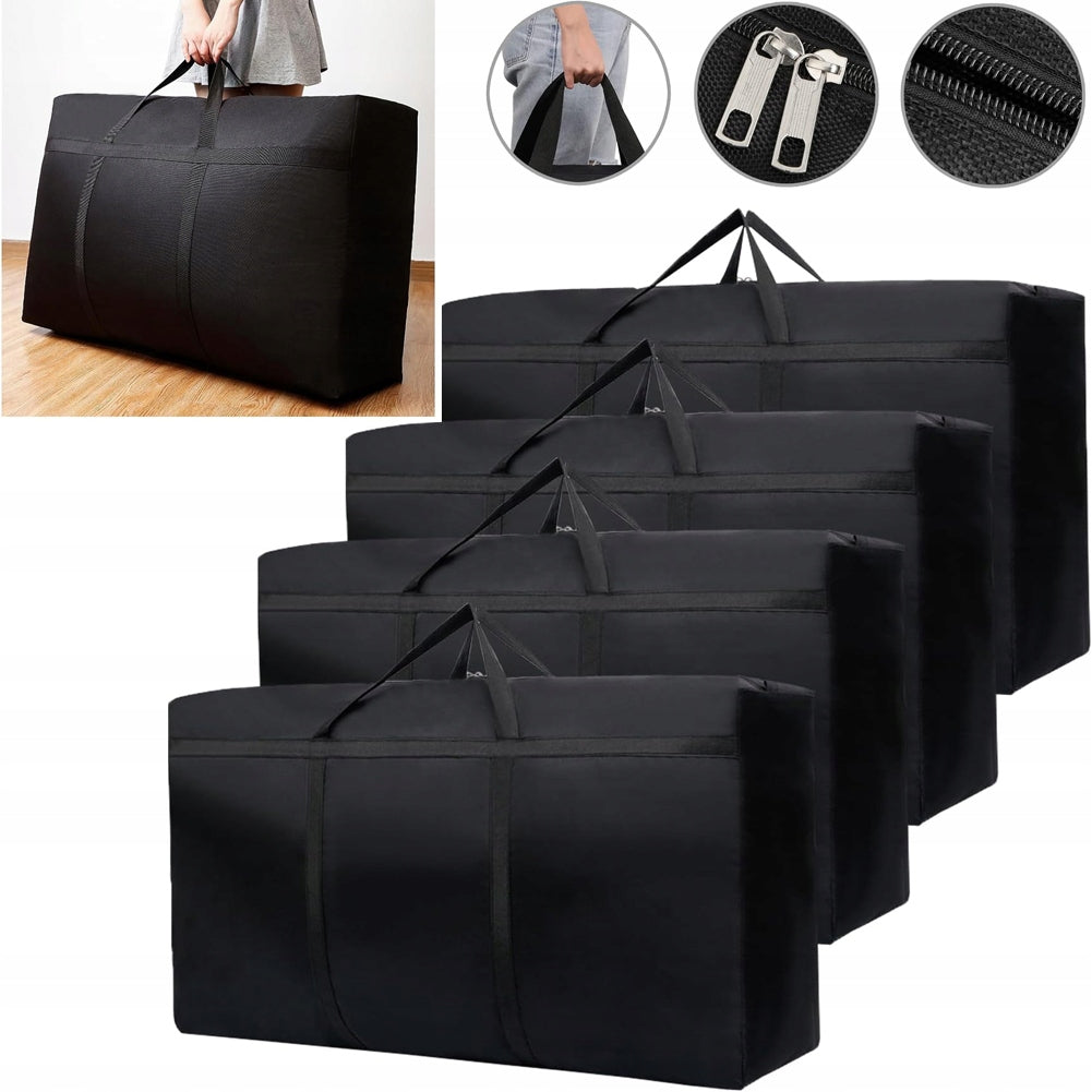 LARGE CAPACITY TRAVEL BAG, BLACK LARGE CAPACITY TRAVEL BAG