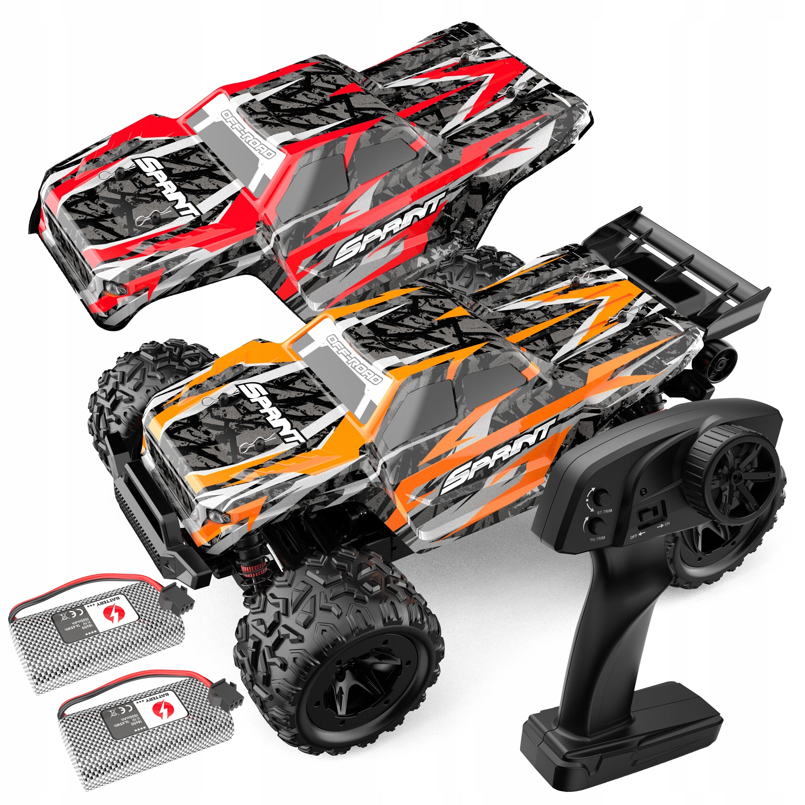 LARGE CAR RC REMOTE CONTROLLED OFF-ROAD CAR FOR REMOTE CONTROL 40KM/H 1:18 4X4
