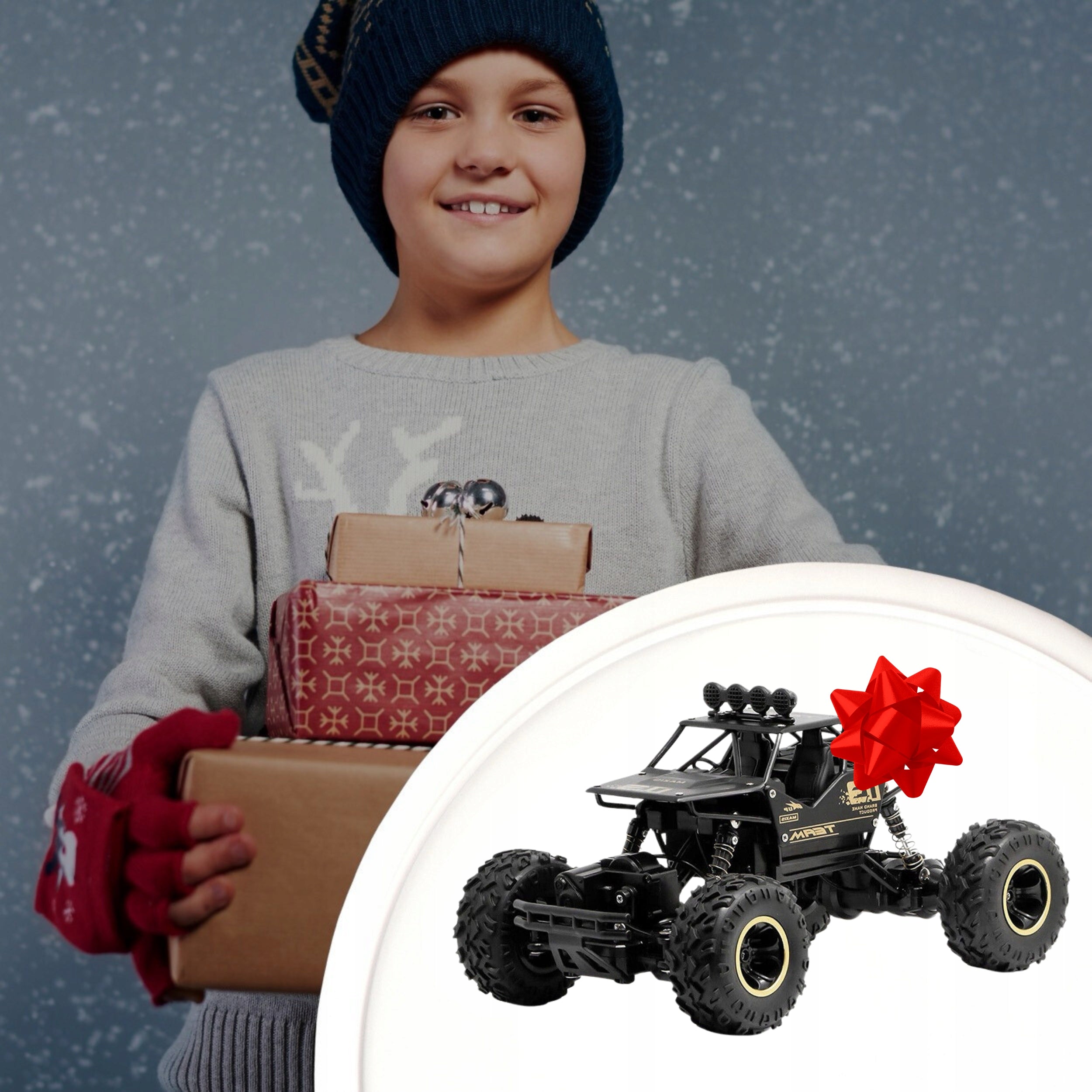 LARGE CAR REMOTE CONTROLLED AUTO RC METAL OFF-ROAD DRIVE 4X4 1:16 REMOTE CONTROL Manufacturer code AUTKO RC