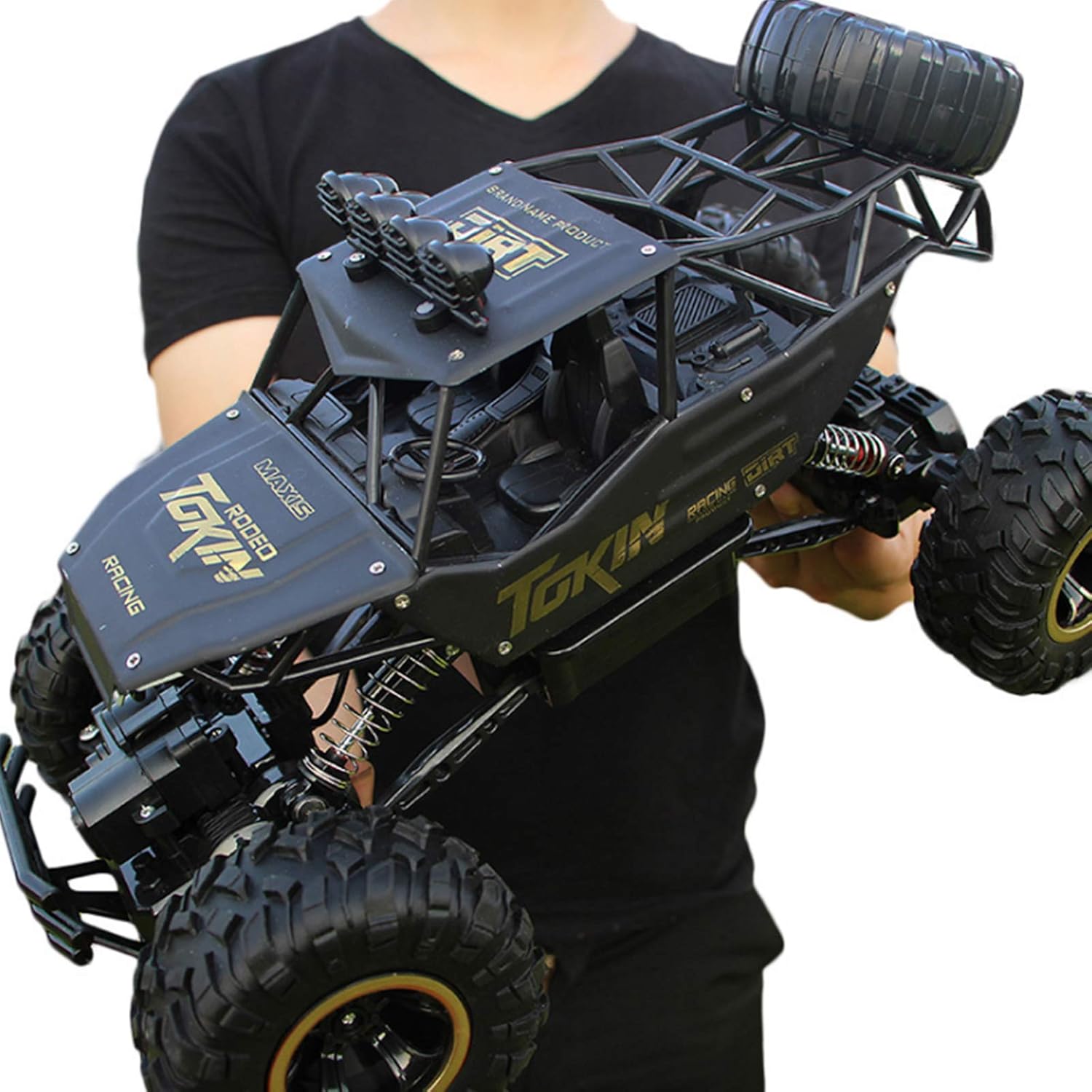 LARGE CAR REMOTE CONTROLLED AUTO RC METAL OFF-ROAD DRIVE 4X4 XXXL 1:12
