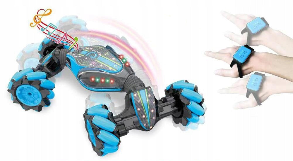 LARGE CAR REMOTE CONTROLLED GESTURES 4x4 AUTO RC DRIFT PILOT+LED WATCH Manufacturer code TWISTER DRIFT 2w1 prezent